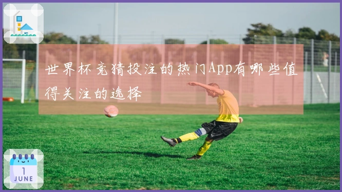 世界杯竞猜投注的热门App有哪些值得关注的选择