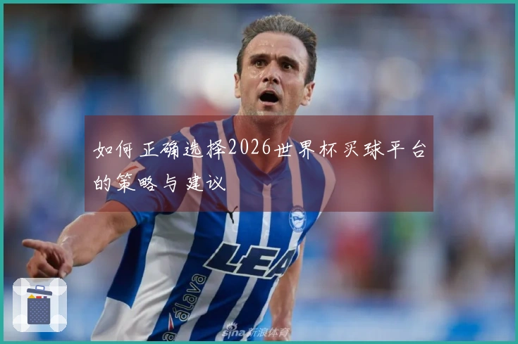 如何正确选择2026世界杯买球平台的策略与建议